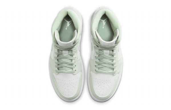 Nike Air Jordan 1 Mid Tops Retro Koripallokengät Naisille Mint
