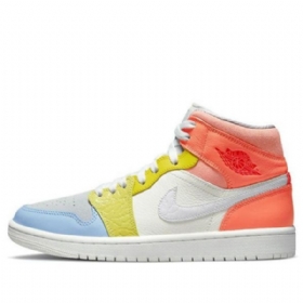 Nike Air Jordan 1 Mid Tops Retro Koripallokengät Naisille Monivärinen