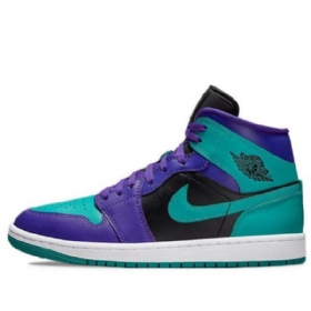 Nike Air Jordan 1 Mid Tops Retro Koripallokengät Naisille Musta
