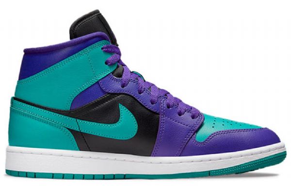 Nike Air Jordan 1 Mid Tops Retro Koripallokengät Naisille Musta