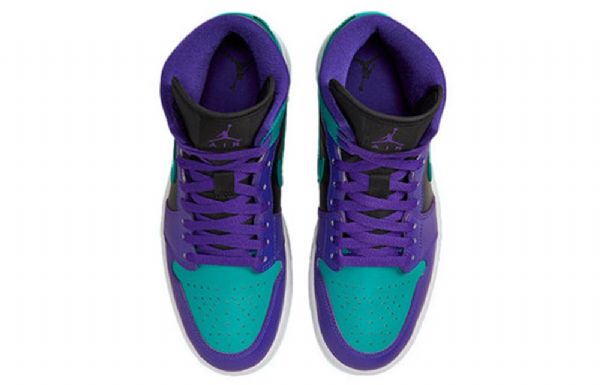 Nike Air Jordan 1 Mid Tops Retro Koripallokengät Naisille Musta