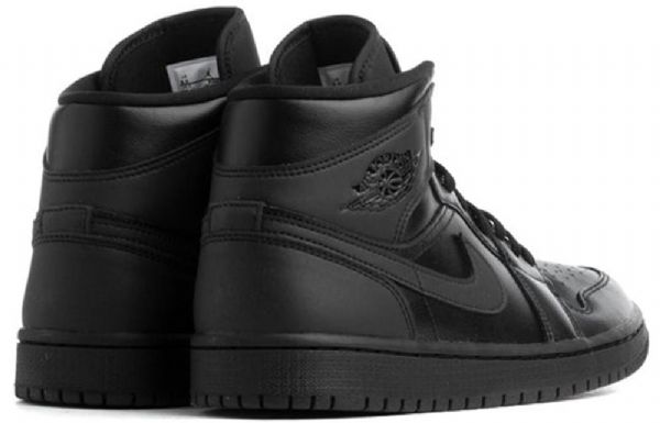 Nike Air Jordan 1 Mid Tops Retro Koripallokengät Naisille Musta
