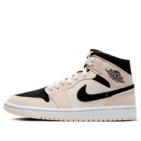 Nike Air Jordan 1 Mid Tops Retro Koripallokengät Naisille Oranssi