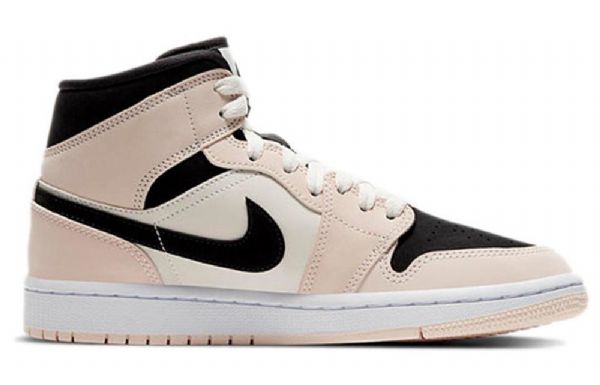 Nike Air Jordan 1 Mid Tops Retro Koripallokengät Naisille Oranssi