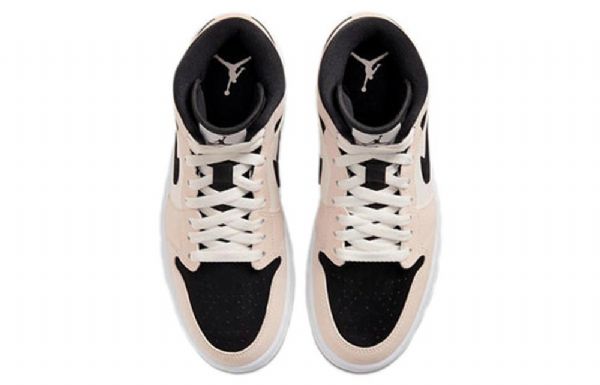 Nike Air Jordan 1 Mid Tops Retro Koripallokengät Naisille Oranssi