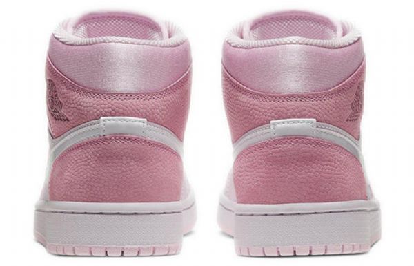 Nike Air Jordan 1 Mid Tops Retro Koripallokengät Naisille Pinkki