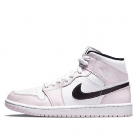 Nike Air Jordan 1 Mid Tops Retro Koripallokengät Naisille Pinkki