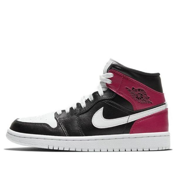 Nike Air Jordan 1 Mid Tops Retro Koripallokengät Naisille Punainen