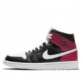Nike Air Jordan 1 Mid Tops Retro Koripallokengät Naisille Punainen