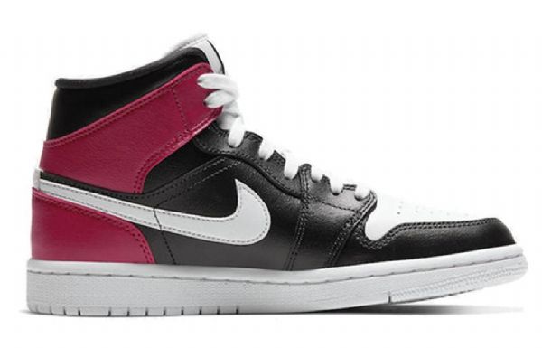 Nike Air Jordan 1 Mid Tops Retro Koripallokengät Naisille Punainen