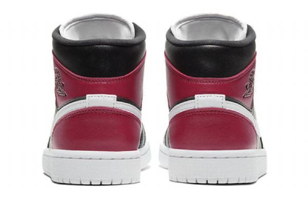 Nike Air Jordan 1 Mid Tops Retro Koripallokengät Naisille Punainen