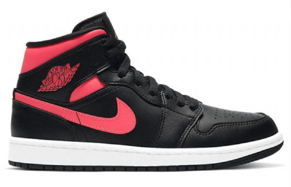 Nike Air Jordan 1 Mid Tops Retro Koripallokengät Naisille Punainen