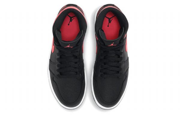 Nike Air Jordan 1 Mid Tops Retro Koripallokengät Naisille Punainen
