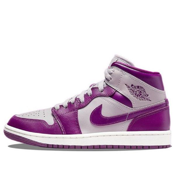 Nike Air Jordan 1 Mid Tops Retro Koripallokengät Naisille Purppura