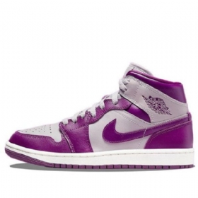 Nike Air Jordan 1 Mid Tops Retro Koripallokengät Naisille Purppura