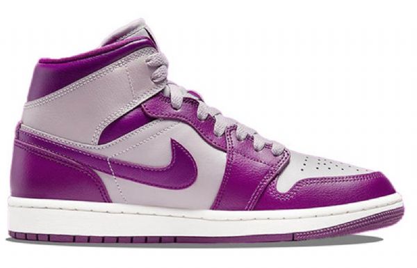 Nike Air Jordan 1 Mid Tops Retro Koripallokengät Naisille Purppura