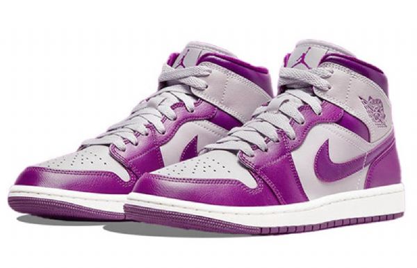 Nike Air Jordan 1 Mid Tops Retro Koripallokengät Naisille Purppura