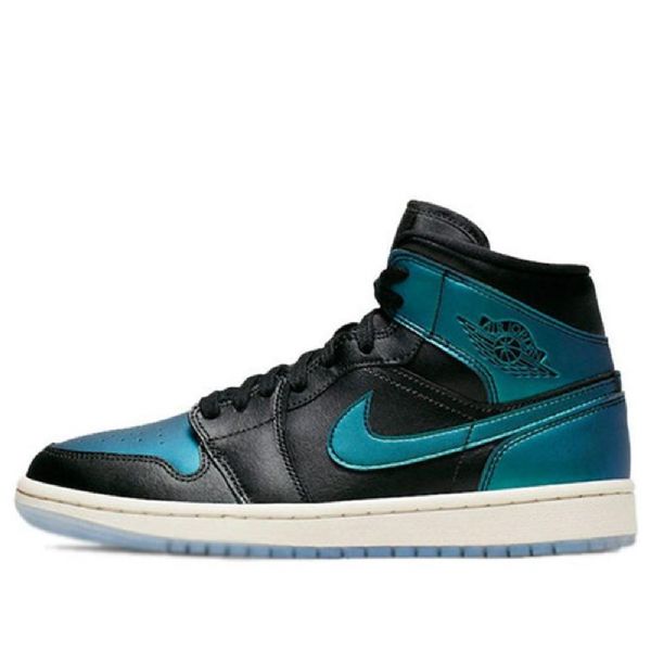 Nike Air Jordan 1 Mid Tops Retro Koripallokengät Naisille Turkoosi