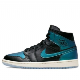 Nike Air Jordan 1 Mid Tops Retro Koripallokengät Naisille Turkoosi