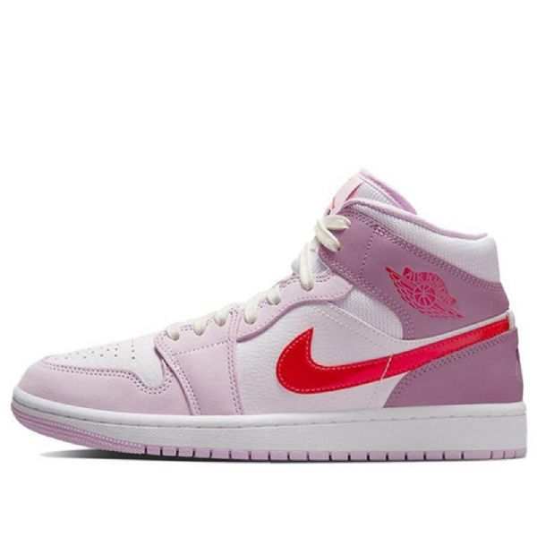 Nike Air Jordan 1 Mid Tops Retro Koripallokengät Naisille Vaaleanvioletti