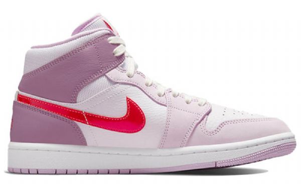 Nike Air Jordan 1 Mid Tops Retro Koripallokengät Naisille Vaaleanvioletti