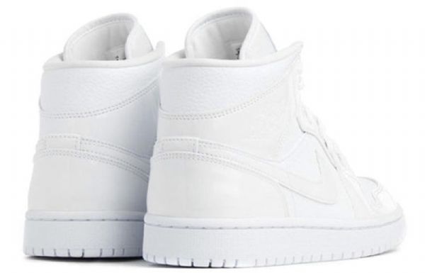 Nike Air Jordan 1 Mid Tops Retro Koripallokengät Naisille Valkoinen