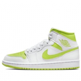 Nike Air Jordan 1 Mid Tops Retro Koripallokengät Naisille Valkoinen