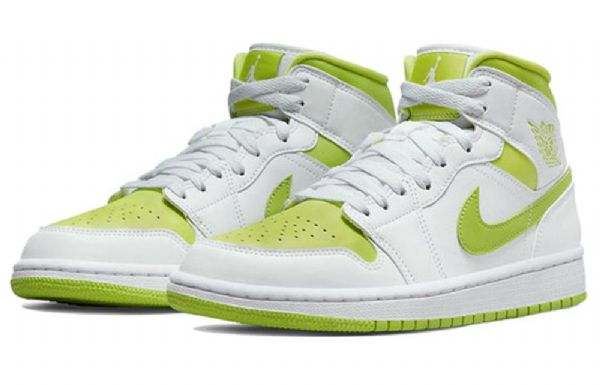 Nike Air Jordan 1 Mid Tops Retro Koripallokengät Naisille Valkoinen