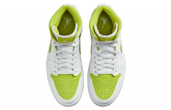 Nike Air Jordan 1 Mid Tops Retro Koripallokengät Naisille Valkoinen