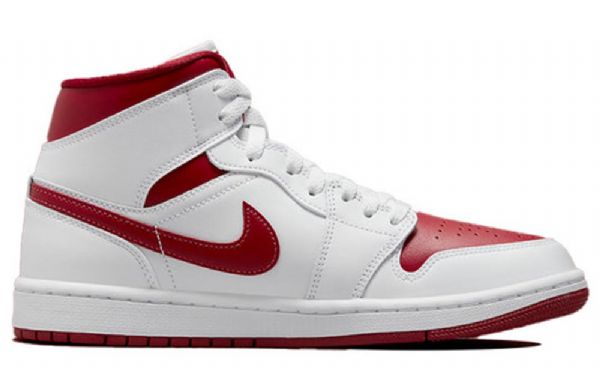 Nike Air Jordan 1 Mid Tops Retro Koripallokengät Naisille Valkoinen