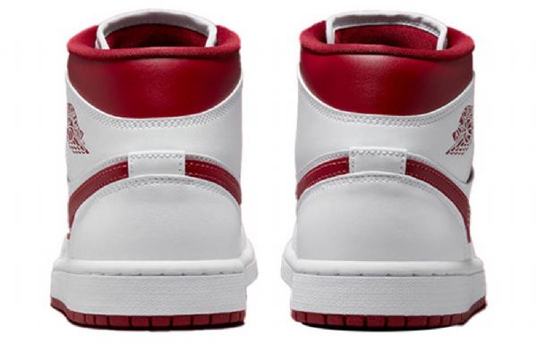 Nike Air Jordan 1 Mid Tops Retro Koripallokengät Naisille Valkoinen