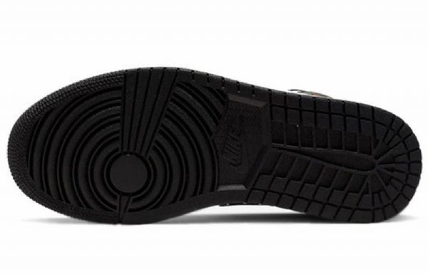 Nike Air Jordan 1 Mid Tops Retro Koripallokengät Naisille Valkoinen Musta
