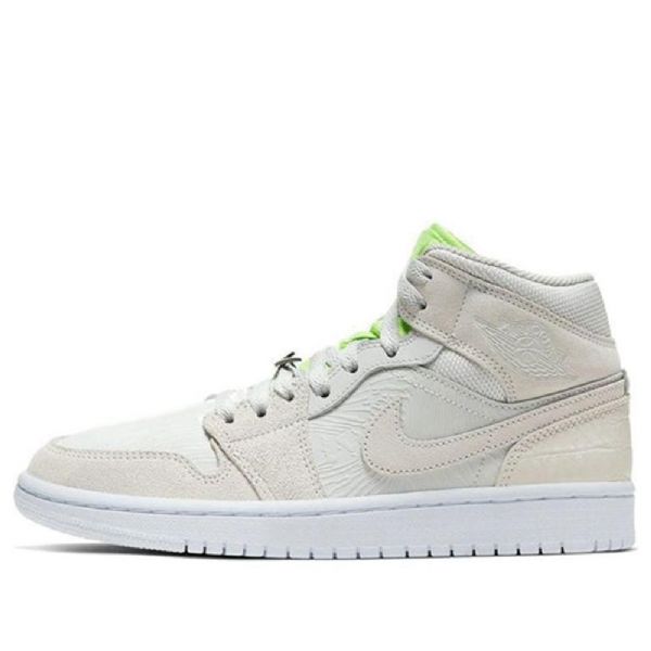 Nike Air Jordan 1 Mid Tops Retro Koripallokengät Naisille Vihreä