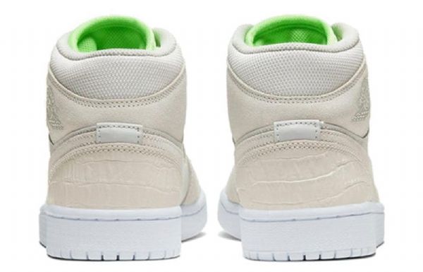 Nike Air Jordan 1 Mid Tops Retro Koripallokengät Naisille Vihreä