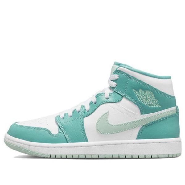 Nike Air Jordan 1 Mid Tops Retro Koripallokengät Naisille Vihreä