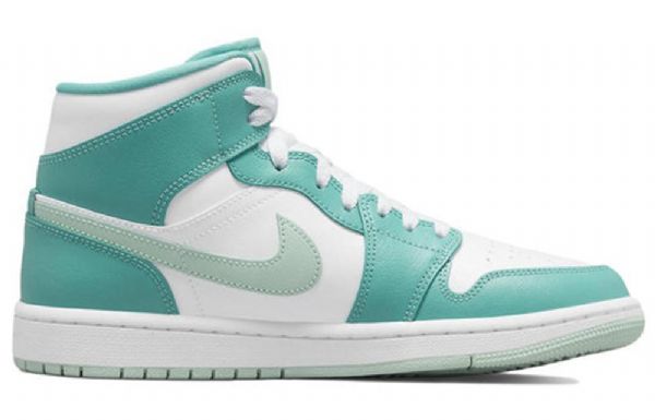 Nike Air Jordan 1 Mid Tops Retro Koripallokengät Naisille Vihreä