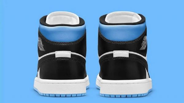 Nike Air Jordan 1 Mid Tops Royal Kengät Naisille Sininen Musta Valkoinen