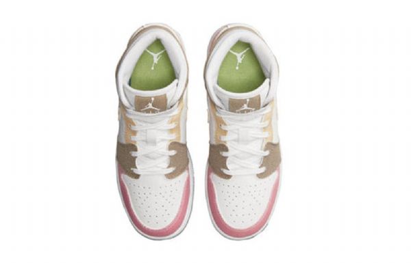 Nike Air Jordan 1 Mid Tops Se Gs Retro Koripallokengät Miehille Monivärinen