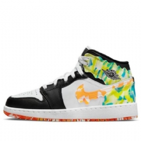 Nike Air Jordan 1 Mid Tops Se Gs Retro Koripallokengät Miehille Monivärinen