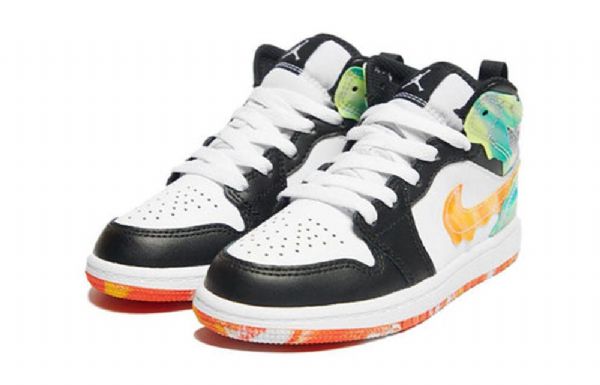 Nike Air Jordan 1 Mid Tops Se Gs Retro Koripallokengät Miehille Monivärinen