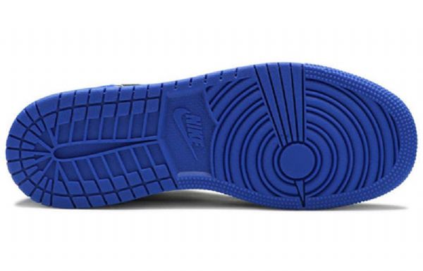 Nike Air Jordan 1 Mid Tops Se Gs Retro Koripallokengät Miehille Royal Sininen Musta