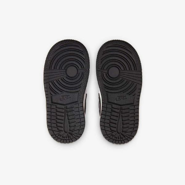 Nike Air Jordan 1 Mid Tops Se Kengät Lapsille Mustavalkoinen