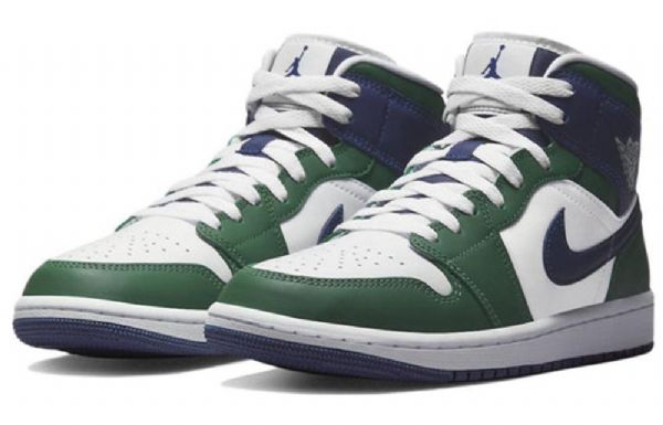 Nike Air Jordan 1 Mid Tops Se Kengät Naisille Vihreä