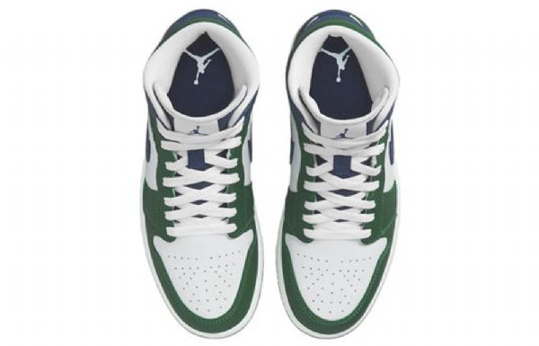 Nike Air Jordan 1 Mid Tops Se Kengät Naisille Vihreä
