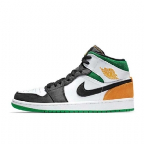 Nike Air Jordan 1 Mid Tops Se Oakland Miesten Kengät Monivärinen