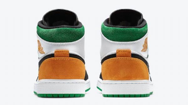 Nike Air Jordan 1 Mid Tops Se Oakland Miesten Kengät Monivärinen