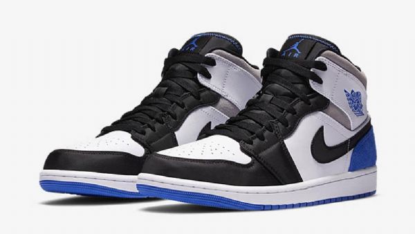Nike Air Jordan 1 Mid Tops Se Peli Royal Miesten Kengät Monivärinen