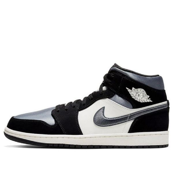 Nike Air Jordan 1 Mid Tops Se Retro Koripallokengät Miehille Harmaa