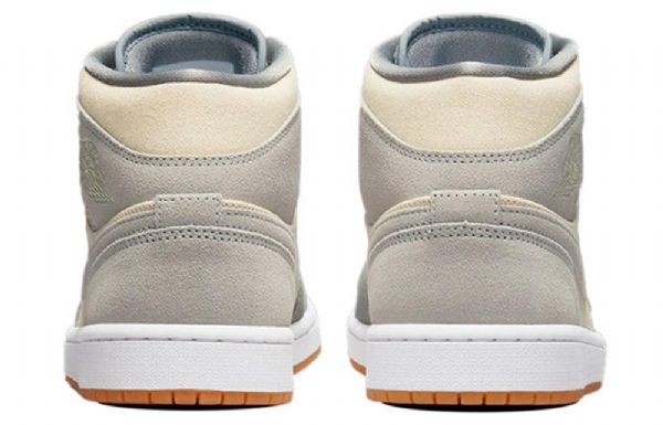 Nike Air Jordan 1 Mid Tops Se Retro Koripallokengät Miehille Harmaa