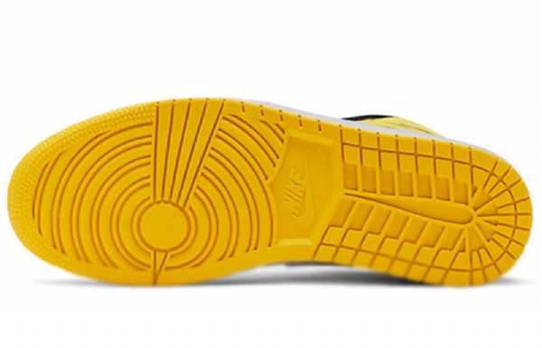 Nike Air Jordan 1 Mid Tops Se Retro Koripallokengät Miehille Keltainen